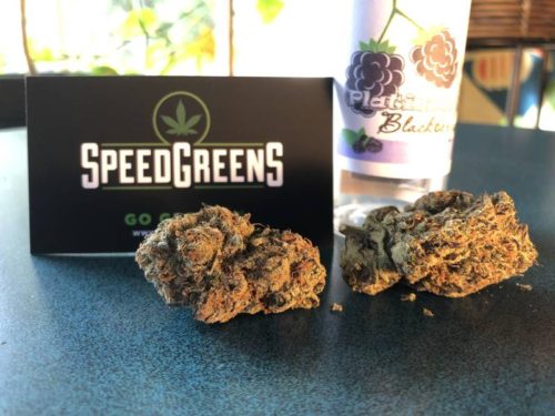 Speed Greens Platinum Blackberry AAAA strain