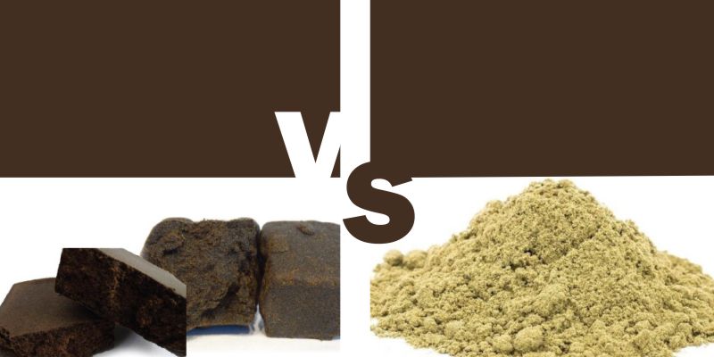 Hash Vs Kief Diagram